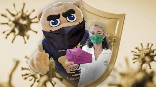 UNAM crea cubrebocas que inactiva el virus del COVID-19