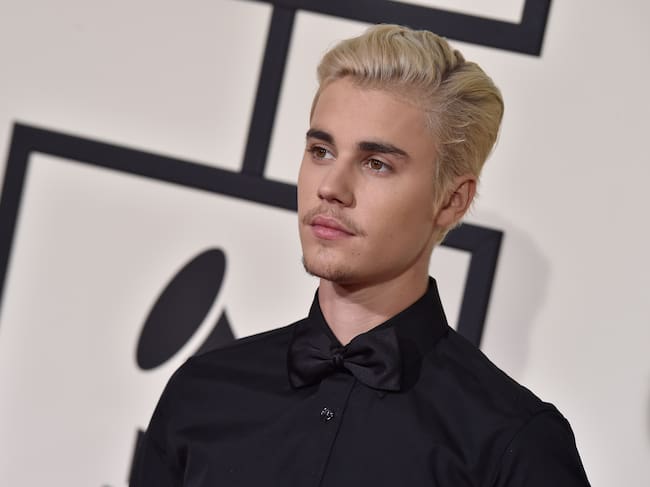 Justin Bieber, en febrero de 2016, en la gala de los premios Grammy.