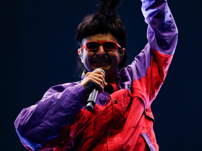 Oliver Tree, en el Festival de Coachella 2026.
