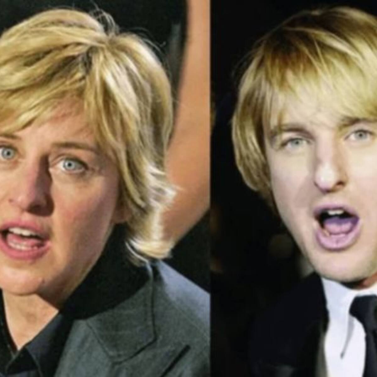 Famosas que son idénticas a famosos hombres