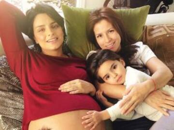 Así luce Aislinn Derbez a semanas de ser mamá