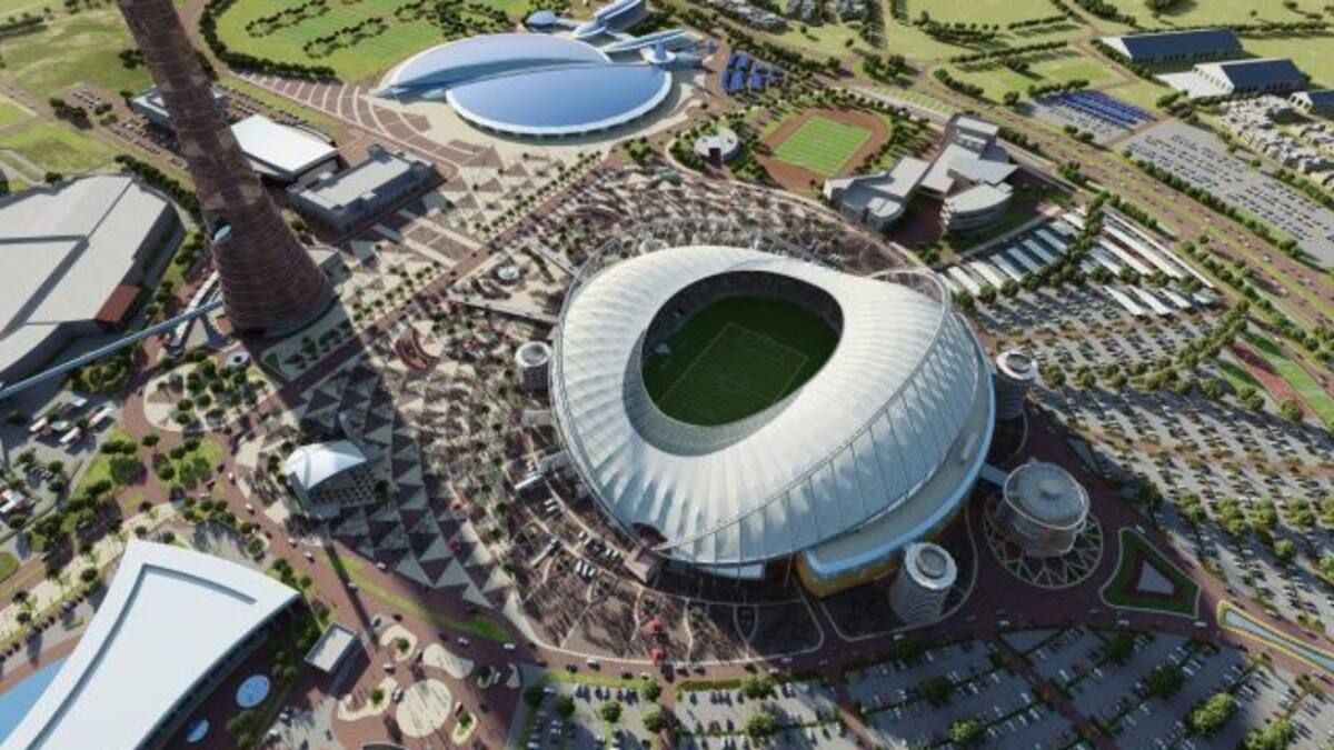Listo primer estadio mundialista de 2022