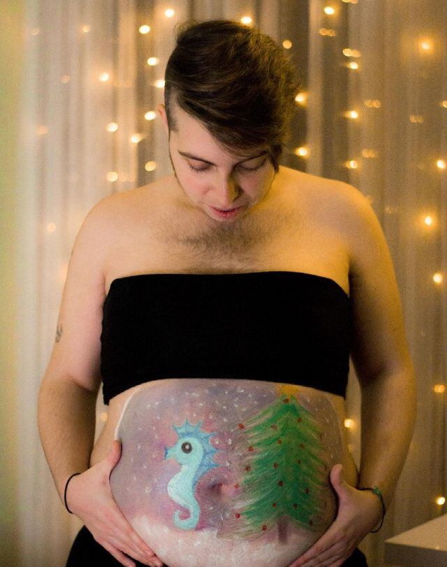 Rubén Castro, hombre de 27 años, dará a luz a su bebé en los próximos días