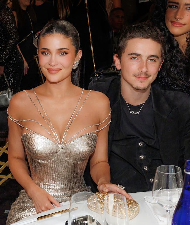 Kylie Jenner y Timothée Chalamet