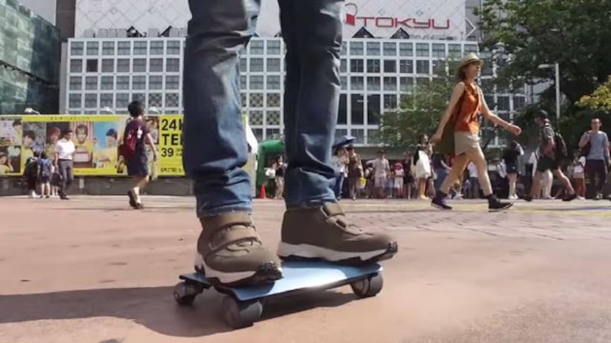 Walkcar, una increíble tabla que te lleva a donde quieras