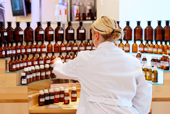 laboratorio del perfumista