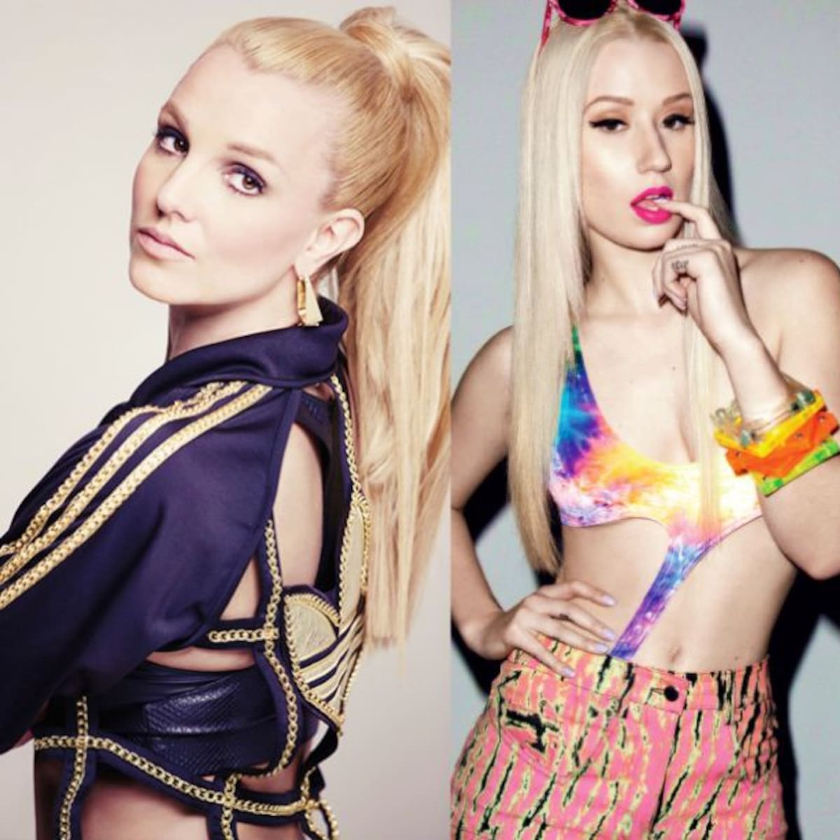 Iggy Azalea y Britney Spears muy cariñosas