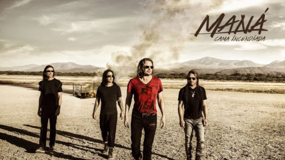 Maná y su "cama incendiada" tour