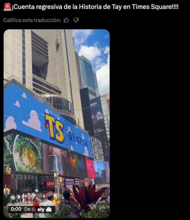 Pistas de una colaboración entre Taylor Swift y Toy Story
