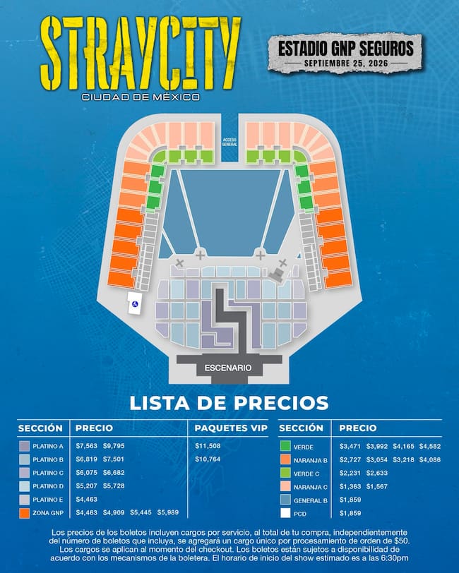 Stray Kids precios