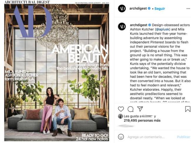 La lujosa casa de Ashton Kutcher y Mila Kunis