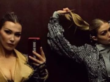 BELLA Y GIGI HADID CAUSAN POLÉMICA POR FOTO SIN ROPA