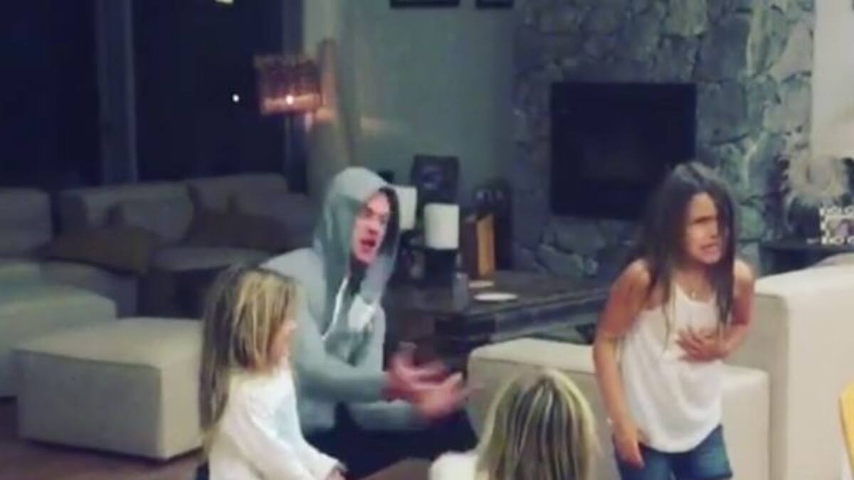 Chris Hemsworth nos demuestra que sin duda es el papá más divertido