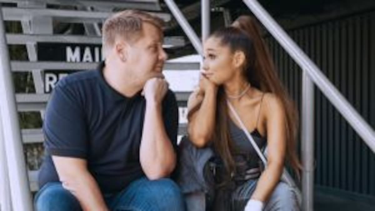 Ariana Grande sufrió una lesión mientras hacía su Carpool