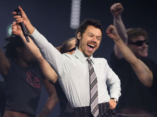 Harry Styles se cae en uno de sus conciertos de la CDMX