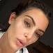 Así luce Kim Kardashian sin maquillaje