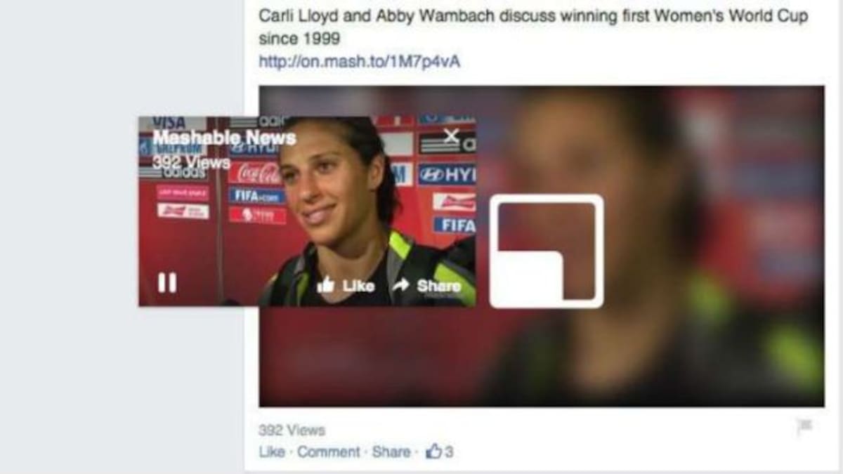 Facebook se lanzará con la modalidad de “videos flotantes”