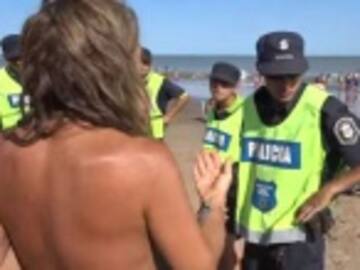 Juez avala 'topless' en playa argentina