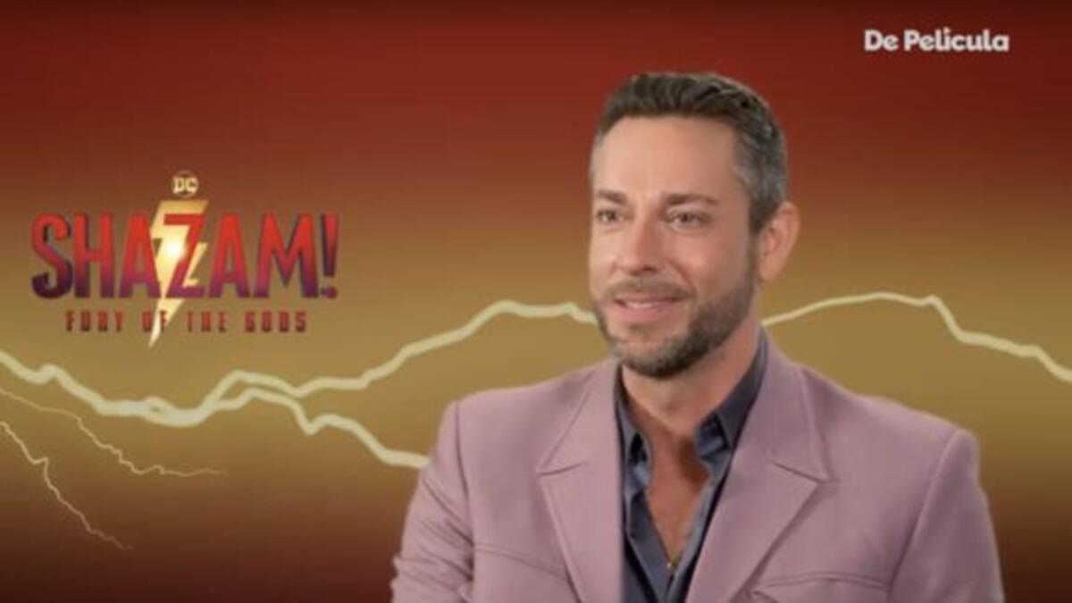 Zachary Levi no se atreve a compararse con The Rock