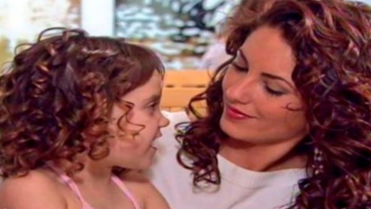 La sobrina de Rubí ha crecido y ahora luce así