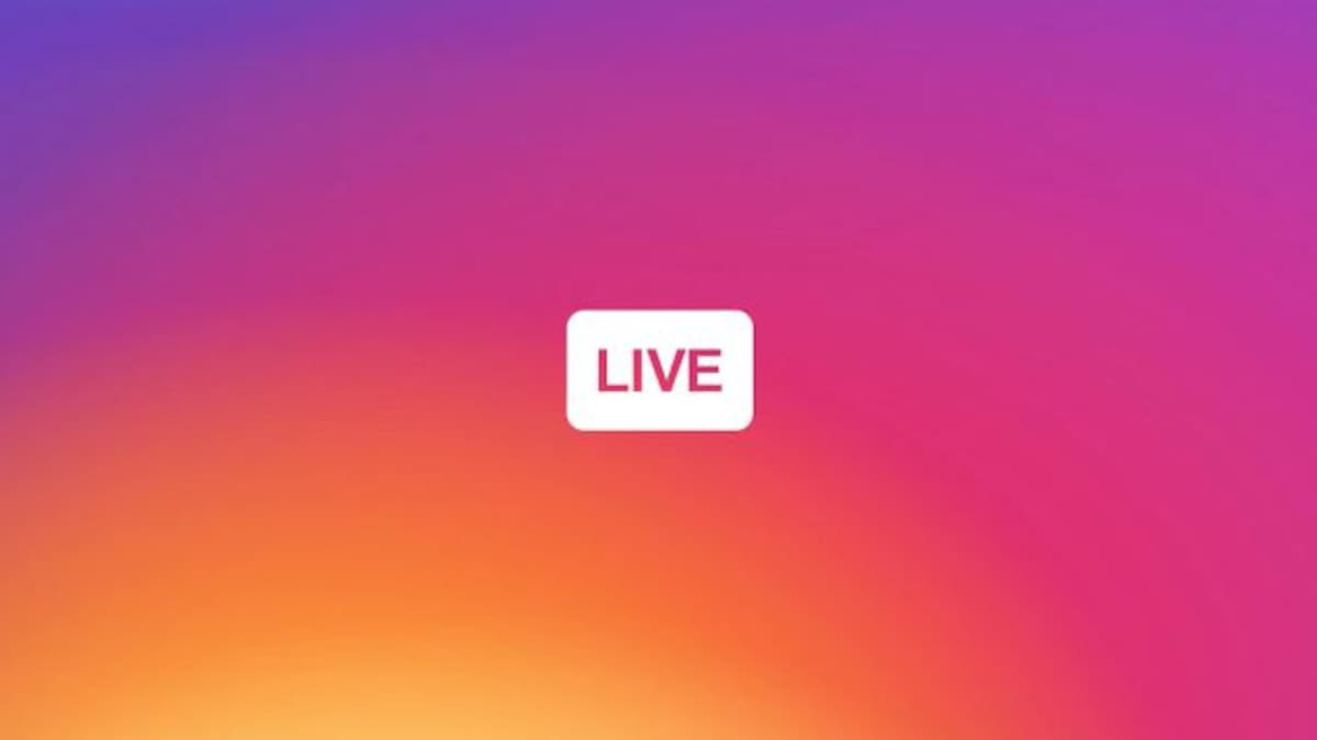 Transmite en vivo desde Instagram