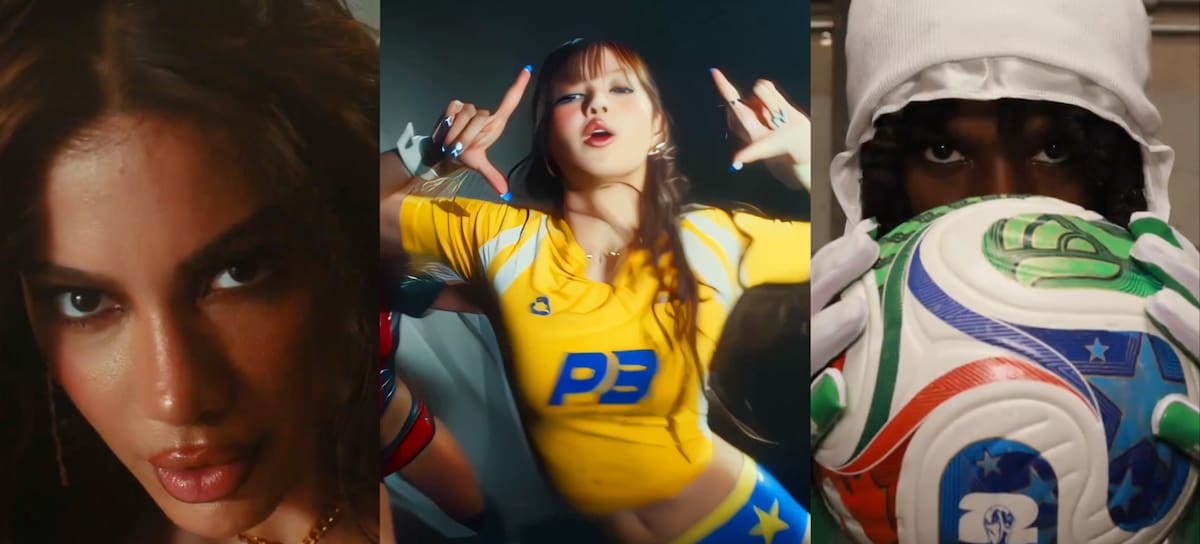 Anitta, LISA y REMA en su colaboración para el Mundial 2026.