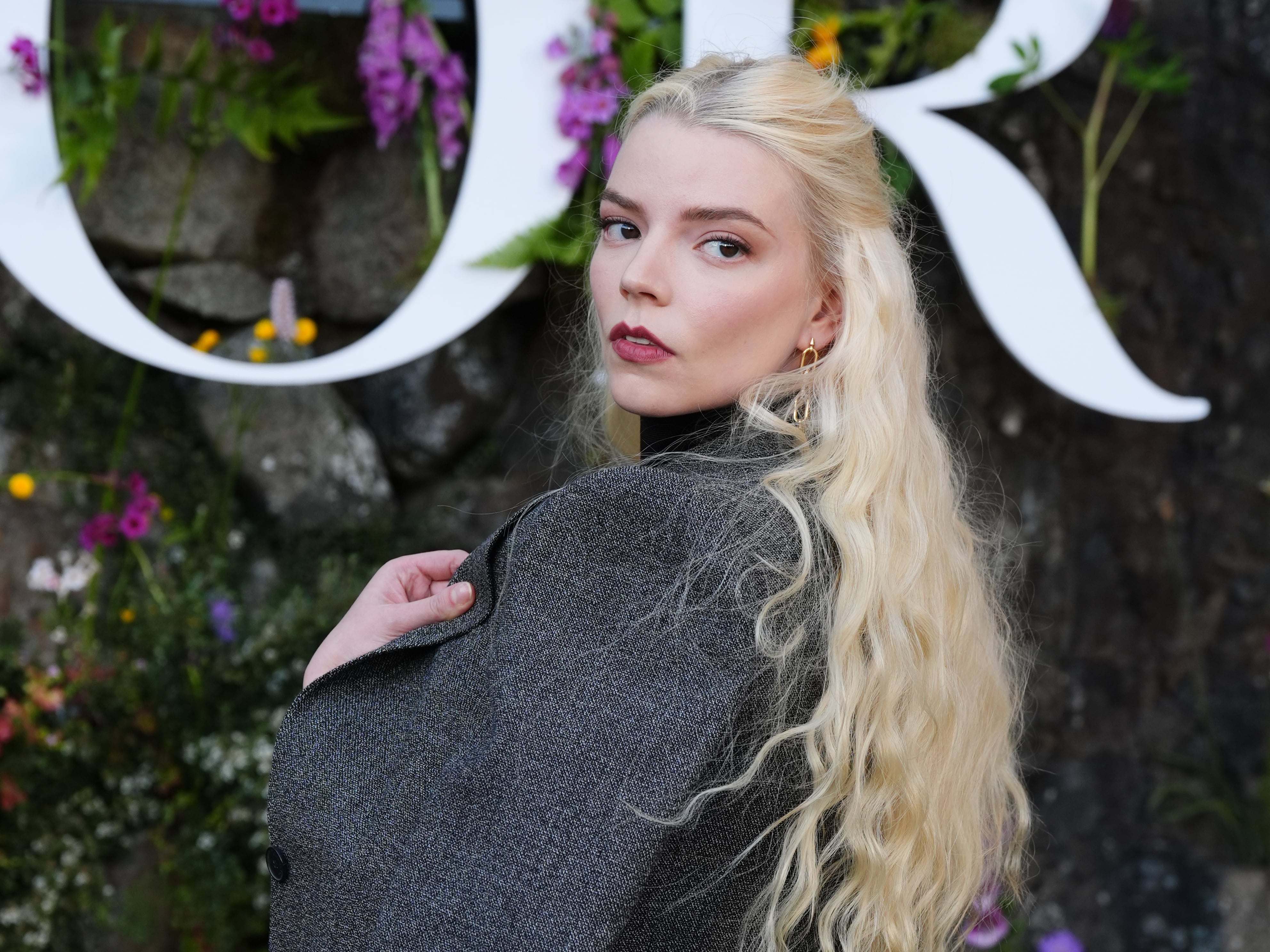 Anya Taylor-Joy en la presentación de Dior Cruise 2025