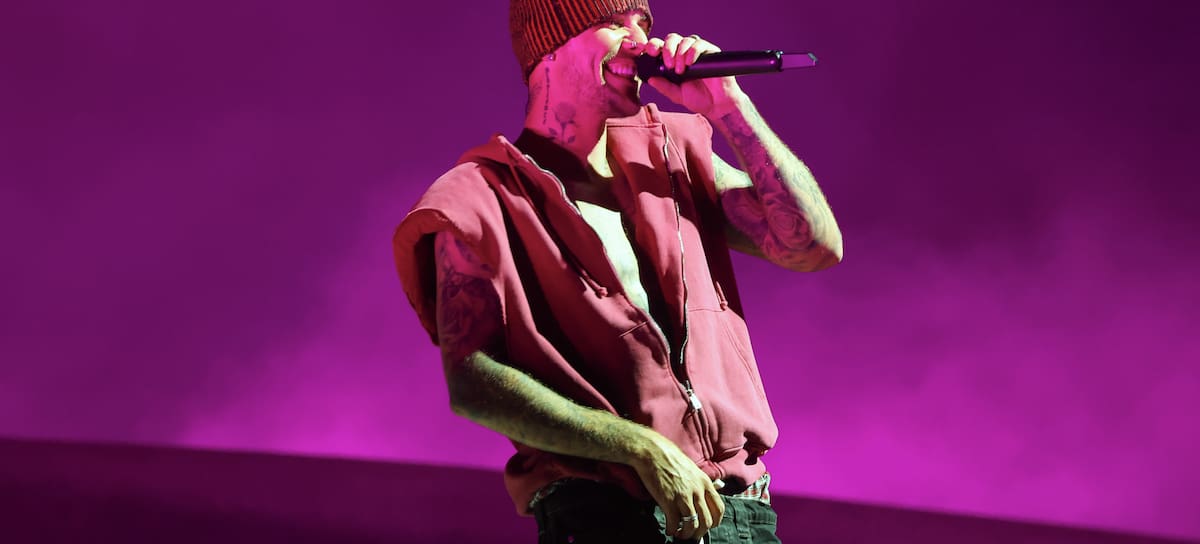 Justin Bieber en Coachella (Photo by Kevin Mazur)