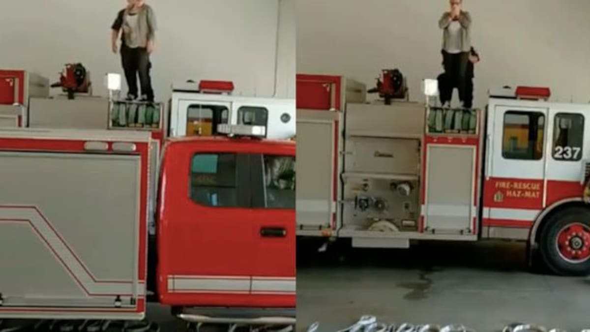 La propuesta de matrimonio más creativa de un bombero