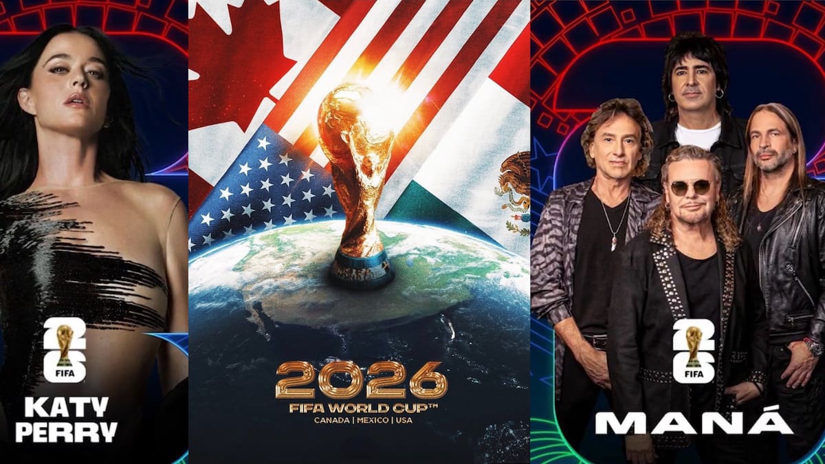 J Balvin, LISA (Blackpink), BELINDA, Katy Perry, Maná y más se presentarán en las ceremonias inaugurales del Mundial 2026