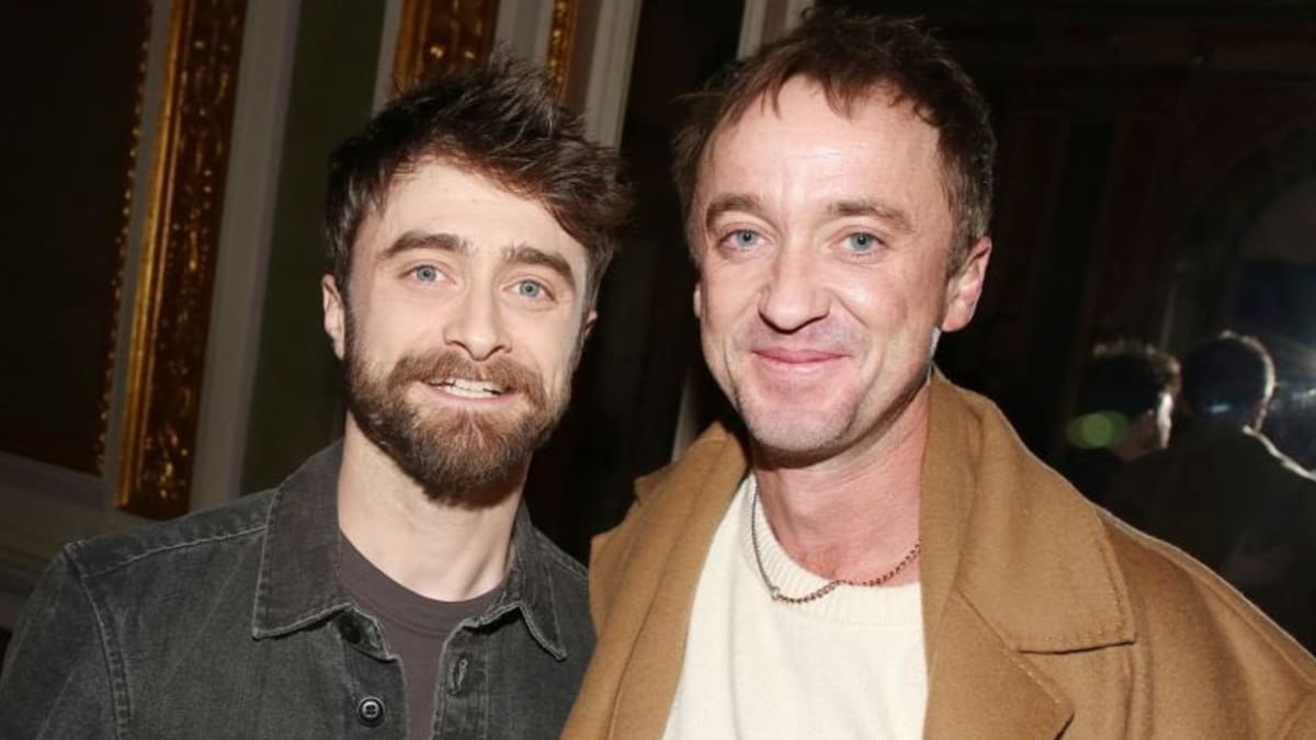 Así de emotivo fue el reencuentro entre Daniel Radcliffe y Tom Felton, ¿planean un proyecto juntos?