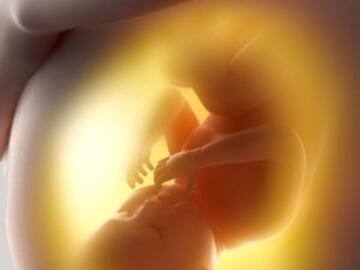 Bebé saluda a sus papás en ultrasonido