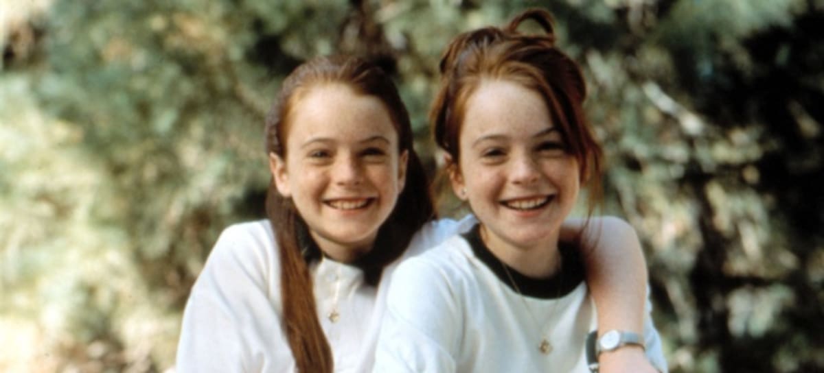 Lindsay Lohan recrea escena de Juego de Gemelas