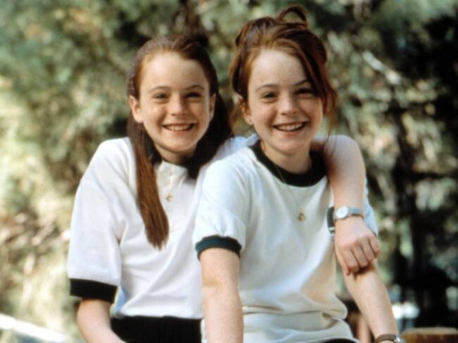 Lindsay Lohan recrea escena de Juego de Gemelas