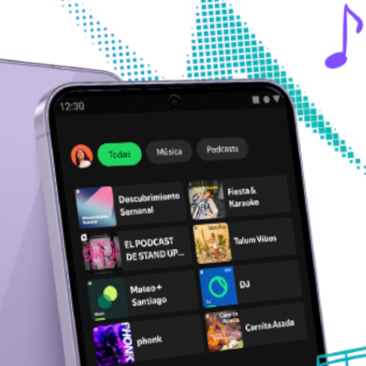 Samsung y Spotify se unen para llevar la mejor música a la serie Galaxy A