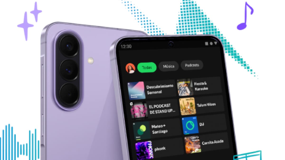 Samsung y Spotify se unen para llevar la mejor música a la serie Galaxy A