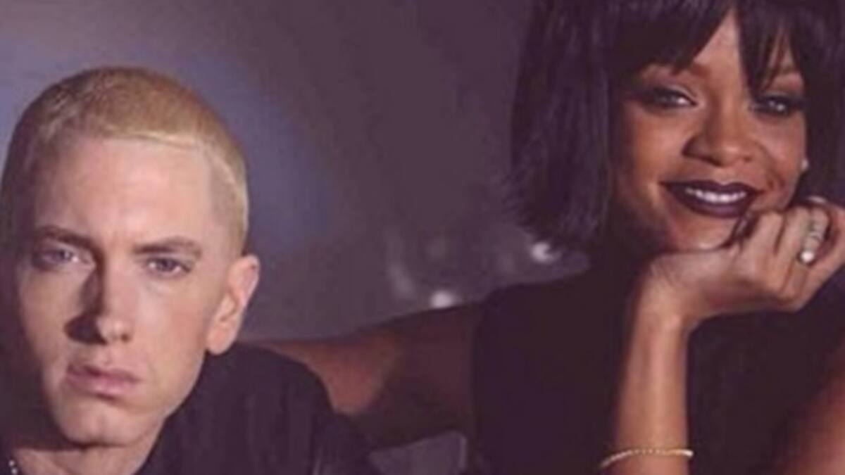 Eminem y Rihanna de nuevo comparten set
