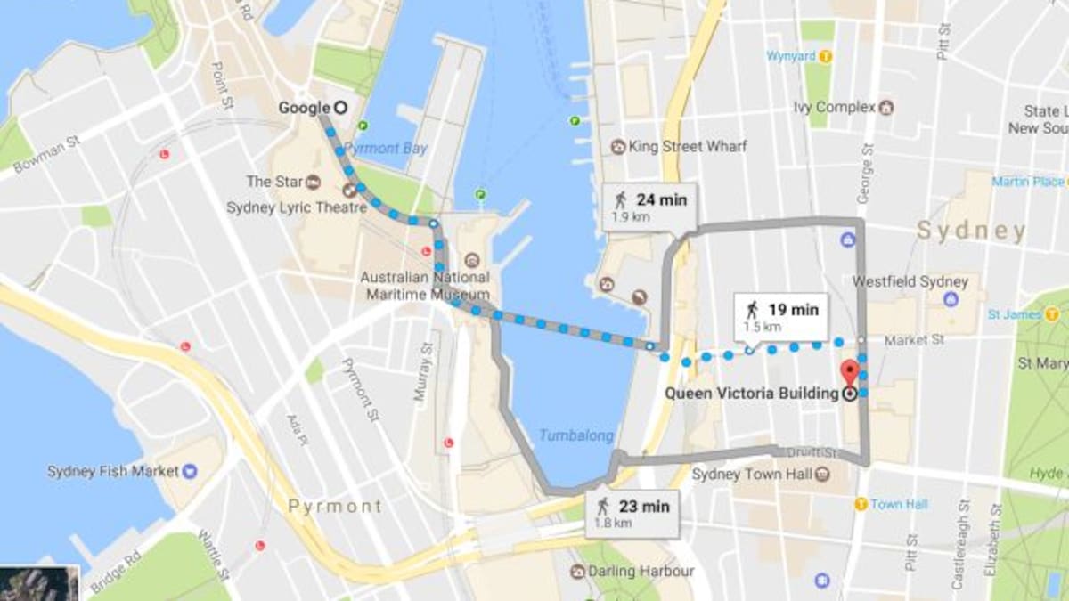 Google Maps capta a pareja mutante