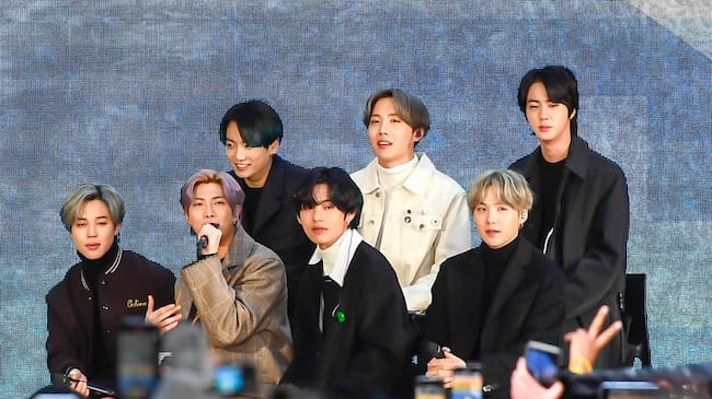 BTS // Crédito: Getty Images.