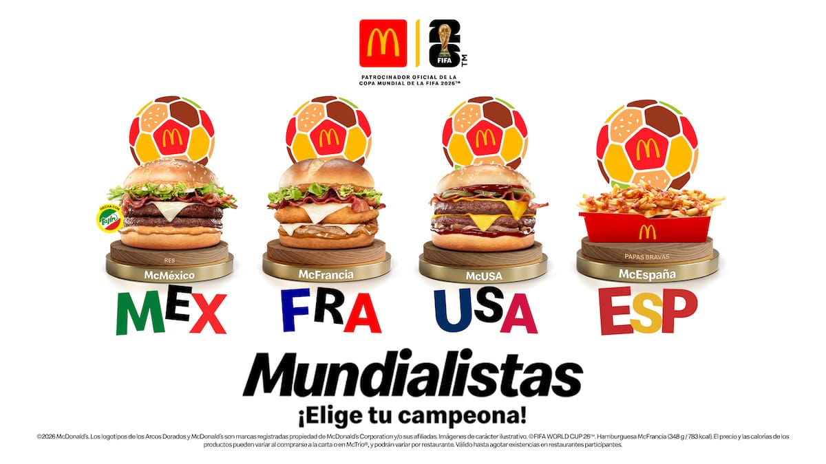 McDonald's y Tajín: La alineación ganadora llega a conquistar con el Menú Mundialista 2026
