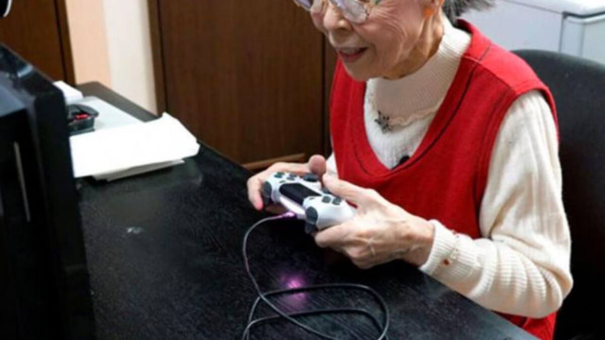 La gamer más grande del mundo tiene 90 años