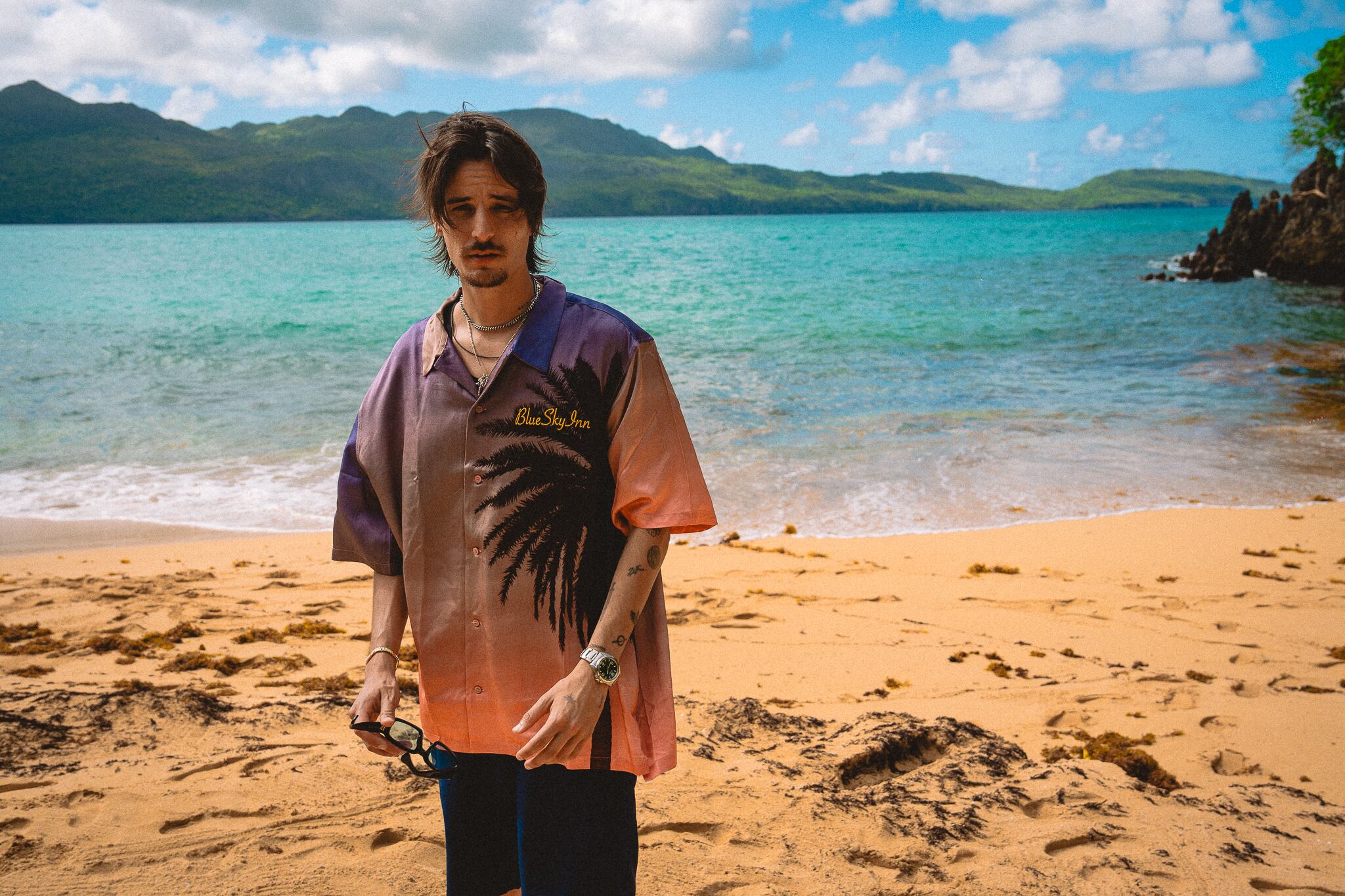 Foto promocional de Danny Ocean por el lanzamiento de su disco &#039;Babylon Club&#039;