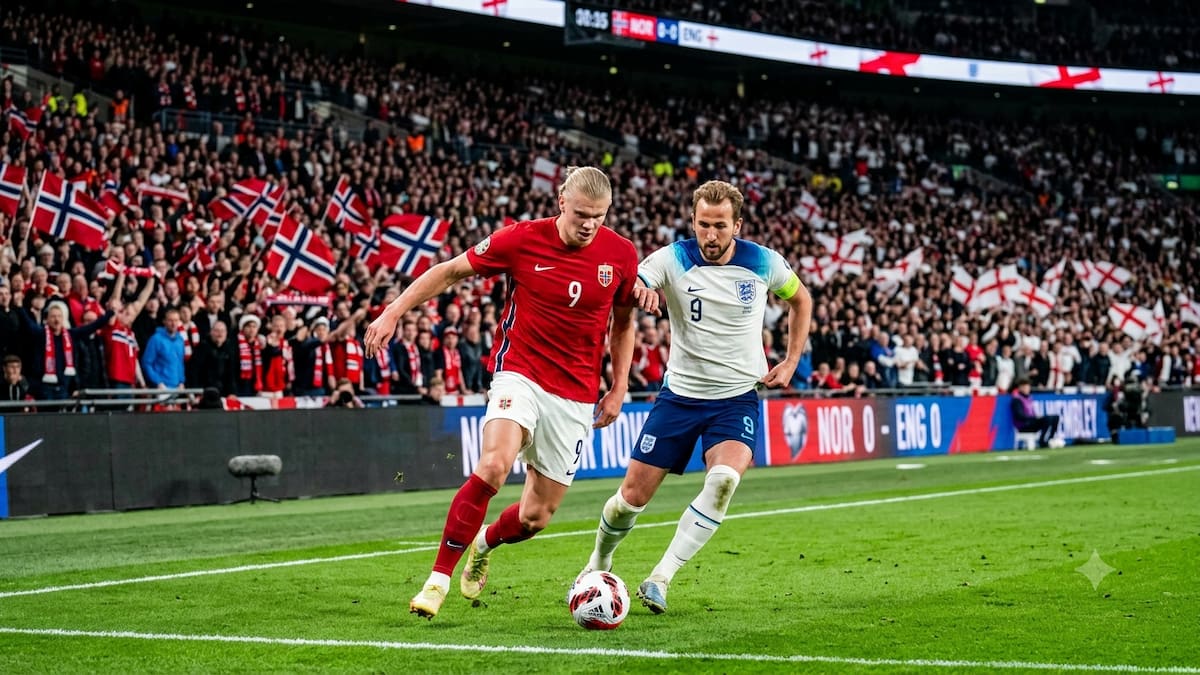 Es momento de que Haaland haga justicia por los mexicanos, ¿quién ganará el partido de hoy, Noruega o Inglaterra? Esto dice la IA