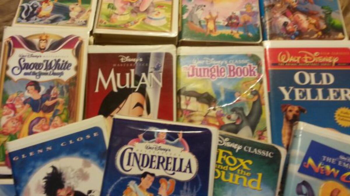 Tus VHS de Disney pueden valer miles de dólares