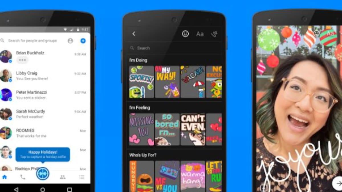 Nuevos filtros y stickers de Facebook Messenger