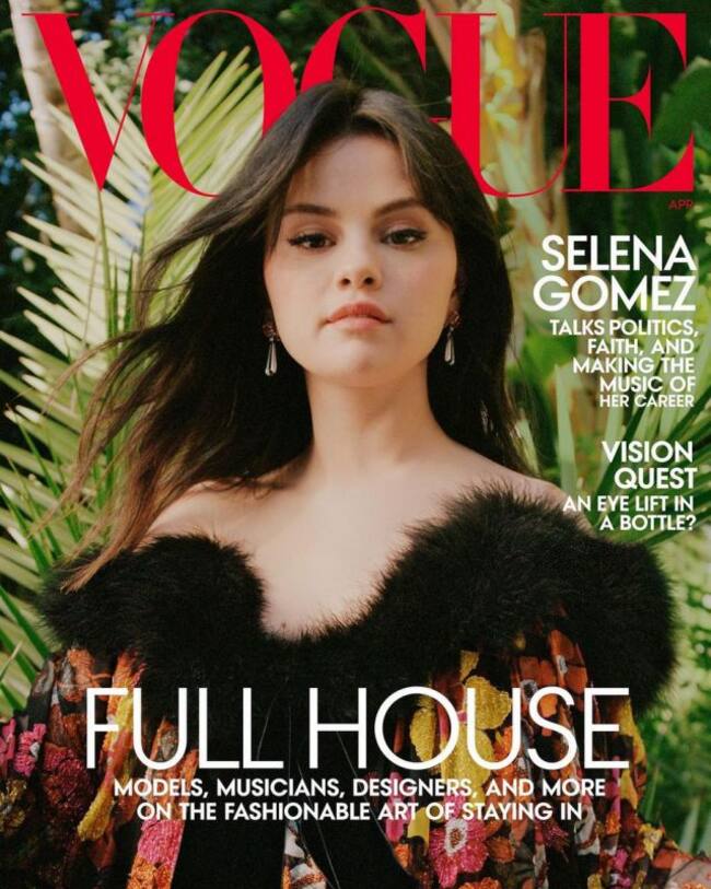 En Twitter ya rueda la portada en donde Selena reveló su posible retiro a finales de este año