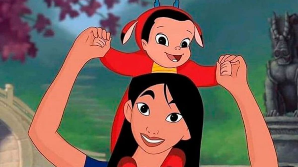 Las princesas de Disney si fueran mamás