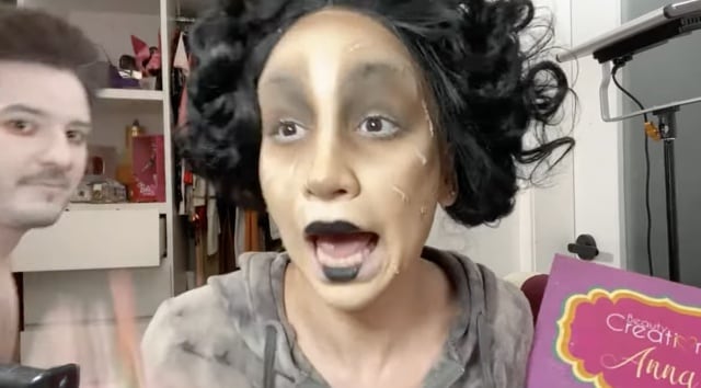 En octubre, el novio de Daniela Rodrice apareció unos segundos en la cámara