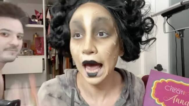 En octubre, el novio de Daniela Rodrice apareció unos segundos en la cámara