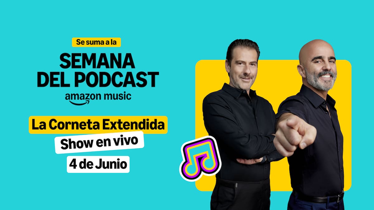La Corneta Extendida en la Semana del Podcast de Amazon Music